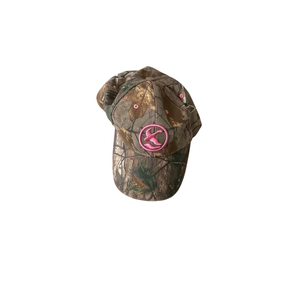 PowerCap‎ Camouflage Pink Logo Baseball Cap Light Up LED Hat